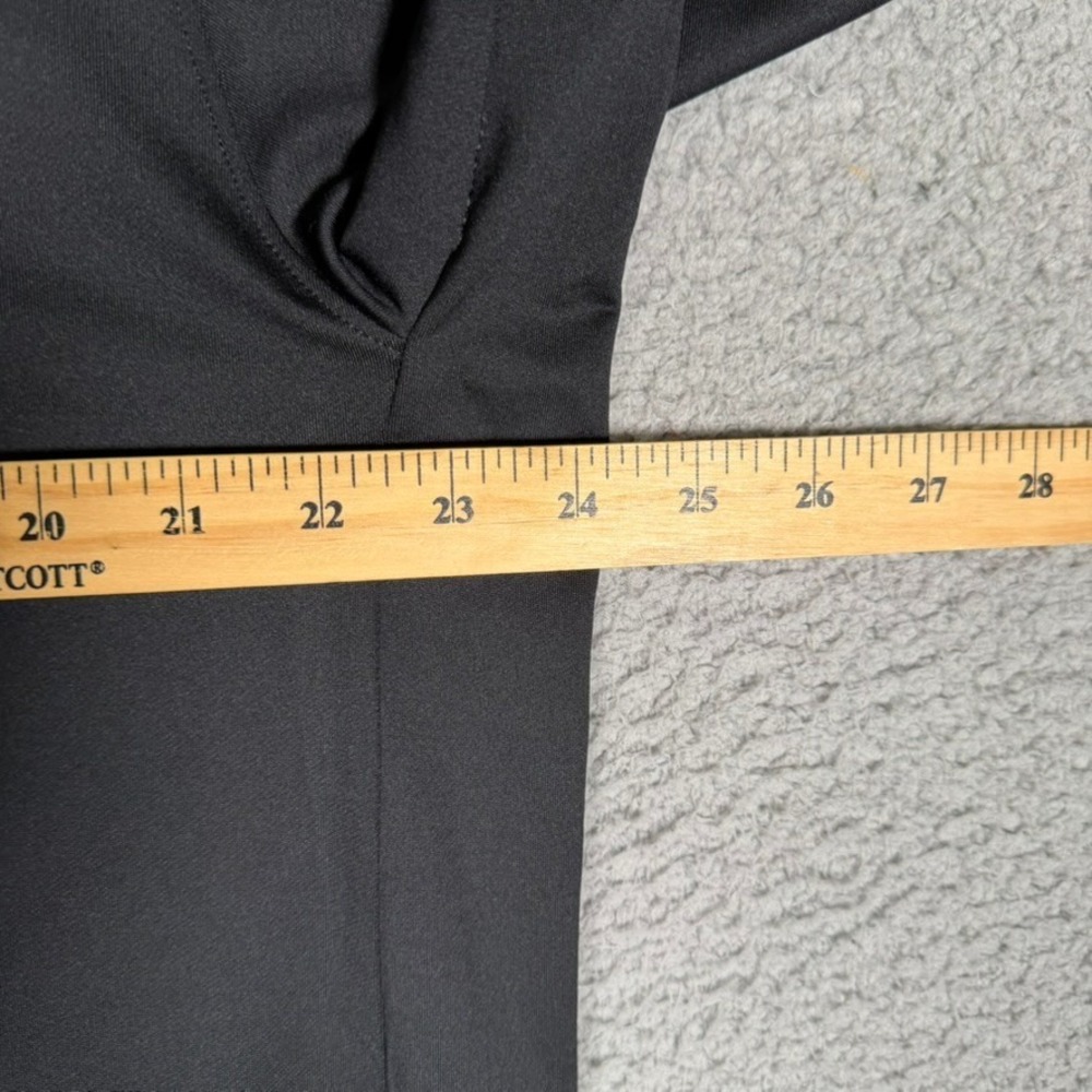 Nike Shirt Mens XL Black 1/4 Zip Pullover Performance Stretch Casual Preppy Logo - Picture 9 of 13